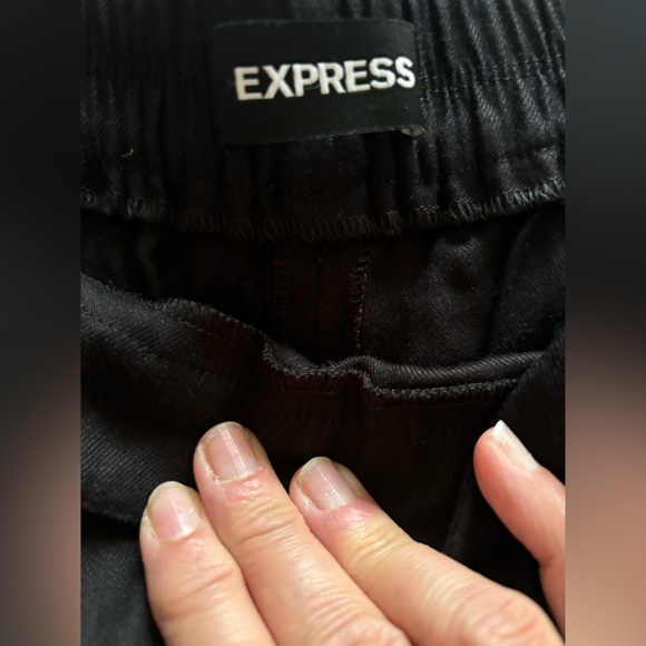 Express Black linen pants Size XL - Picture 5 of 6